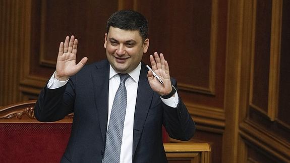 Volodimir Groisman, nuevo primer ministro de Ucrania.