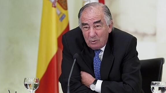 El presidente de Ibercaja, Amado Franco.