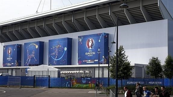 El estadio Bollaert-Delelis en Lens. 