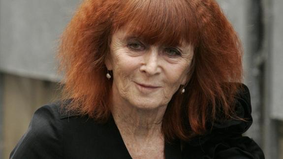 La modista francesa Sonia Rykiel. 