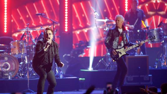 Concierto de U2 en Las Vegas.
