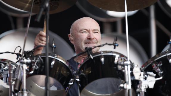 El cantante británico Phil Collins. 