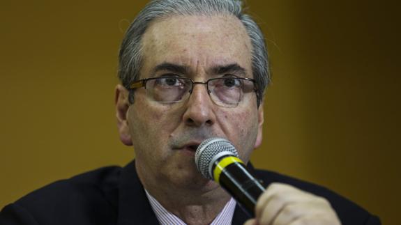 El expresidente de la Cámara Baja de Brasil Eduardo Cunha.