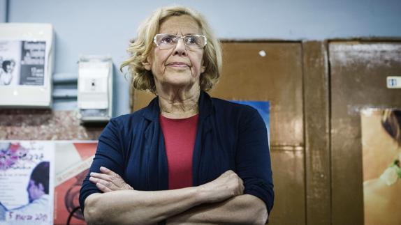 La alcaldesa de Madrid, Manuela Carmena.