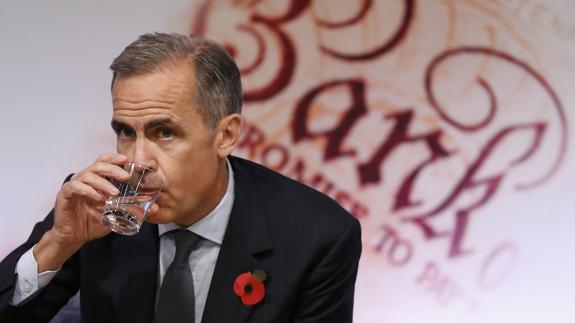 Mark Carney, el gobernador del Banco de Inglaterra