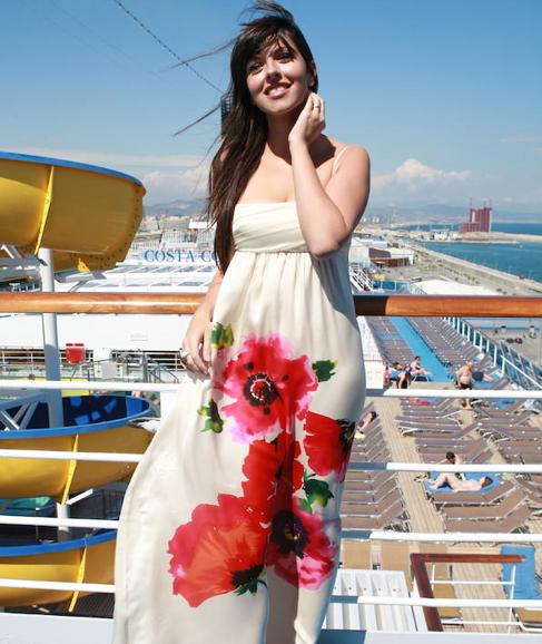 Eloísa González, durante el cásting de 'Supermodelo 2008'. 