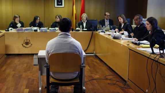 El profesor acusado de abusos sexuales en la Audiencia Provincial de Madrid.