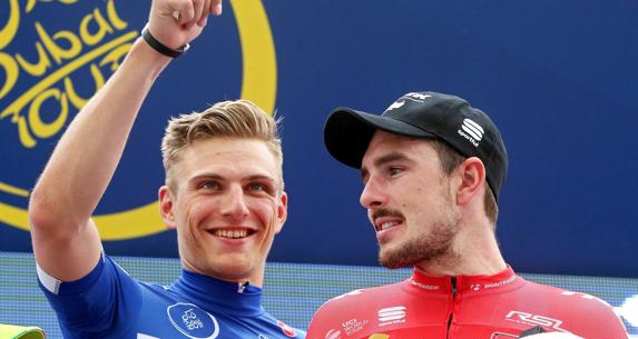 Marcel Kittel (i) y su compatriota John Degenkolb.