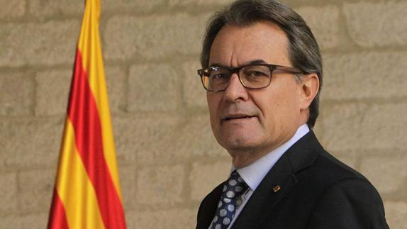 El expresidente de la Generalitat y máximo responsable del PDecAT, Artur Mas. 