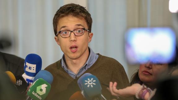 Íñigo Errejón, secretario político de Podemos.