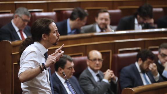 Pablo Iglesias, secretario general de Podemos.
