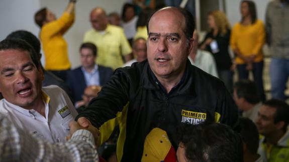 Julio Borges, presidente de la Asamblea Nacional de Venezuela.