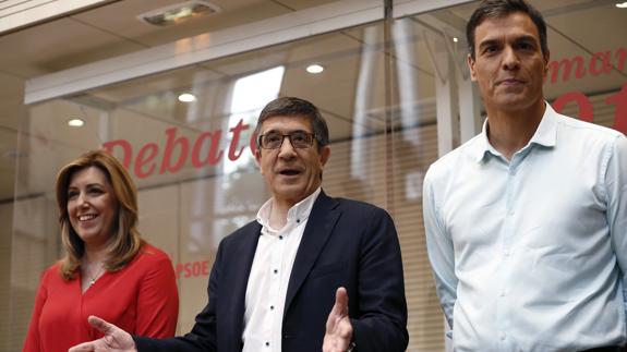 Debate a tres en las primarias socialistas.