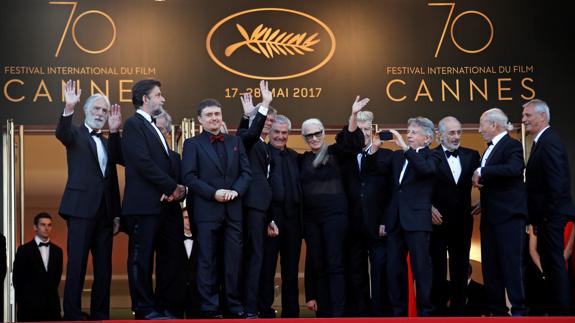 Reunión de directores en Cannes.
