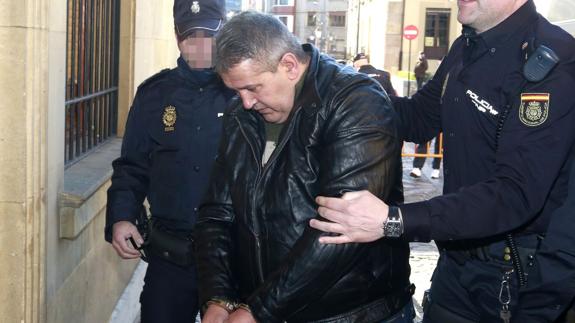 José Ramón Vega, autor material del crimen de Larralde. 