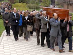 Funeral de Valerio Martín / R. OTAZO