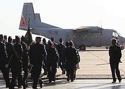 Los 'T-12 Delta' de la Base de Villanubla han realizado este año 1.283 horas de vuelo