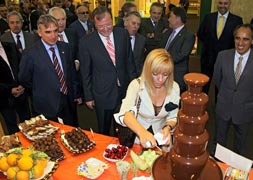 Comienza la segunda edición del Salón Internacional del Chocolate de Astorga