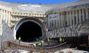 Adif finaliza la impermeabilización del túnel de El Almendro en Reinoso de Cerrato