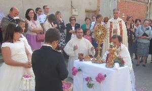 Bolaños celebra por primera vez la procesión del Corpus sin la cofradía