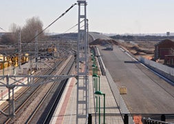Fomento da los últimos retoques a la plataforma del AVE Valladolid-León