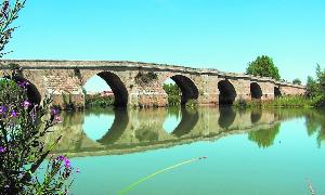 El afamado Puente Fitero de Itero de la Vega./ El Norte