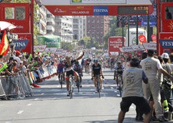 Vuelta Ciclista a España a su paso por Valladolid