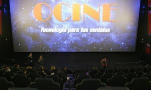 La Pantalla Gran Formato de la Sala 1 de Ocine en el centro comercial Río Shopping . / Kike Gómez