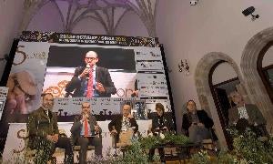 Enrique Fernández Villamor, Gerardo Crespo Sotillo, José Miguel Herrero Velasco, Nieves Caballero, Óscar Somoza y Arturo Esteban. / El Norte