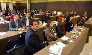 Asistentes a la Jornada sobre 'Nuevos modelos de Gestión Eficiente, integración de servicios y eficiencia energética' de Ferroser. / R. Cacho-Ical
