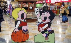 El centro comercial Las Huertas acoge la muestra 'Del tebeo al cómic'