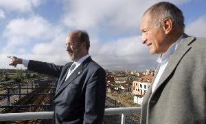 León de la Riva y Richard Rogers. / HENAR SASTRE