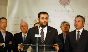 El senador socialista Ibán García del Blanco. / Ical