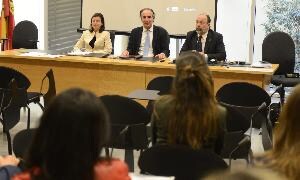 Acto de clausura del curso de mediación. / M. Á. Santos