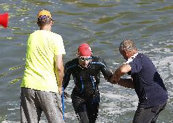 Momento de un triatlón anterior. / A. Q.