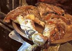 Asado de lechazo castellano. / G. Villamil
