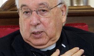 Ángel Rubio, obispo de Segovia. / ANTONIO DE TORRE