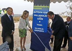 Pastor abre la A-60 hasta Villanubla, pero rechaza poner plazos para su finalización