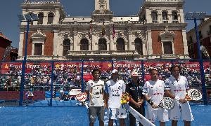 El mejor pádel del mundo llegó a Valladolid e la mano de Pádel Pro Tour. / EL NORTE