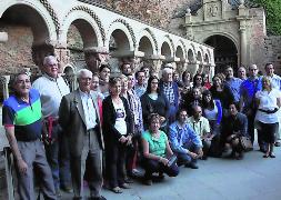 Integrantes del coro Regina Angelorum de Grijota. / El Norte