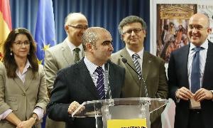 Jaime Antono Foces Gil en la presentación del décimo del sorteo del Niño / G. VILLAMIL