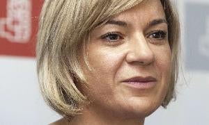 La senadora socialista Elena Diego, en un acto de su partido. / David Arranz-Ical