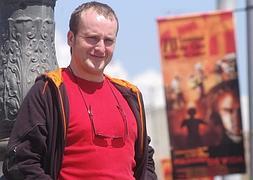 Fernando Cayo, en su última visita al Festival de Medina del Campo. / FRAN JIMÉNEZ