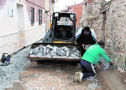 El asfaltado de la calle Cantarranas ha sido una de las últimas obras ejecutadas./ L. A. CURIEL