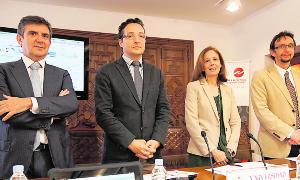 Almaraz, Corchado, Rodríguez de León y Luis Rodríguez. / Almeida