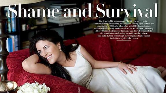 Portada de Vanity Fair con Monica Lewinsky 