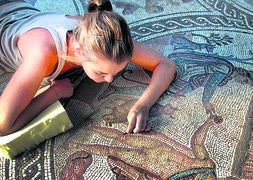 El Mosaico de los Amores, una joya comparable a los Guerreros de Terracota ¡y está en Linares!