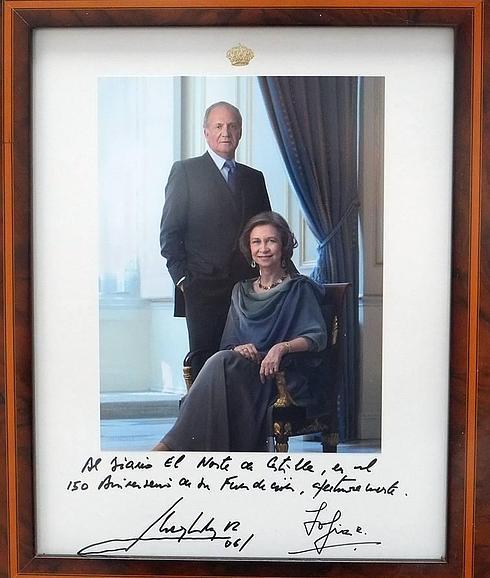 Felicitación de los Reyes a El Norte de Castilla en su 150 aniversario