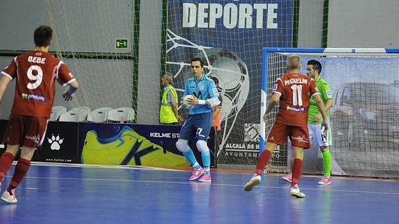 El guardameta del Inter Movistar, Jesús Herrero. 