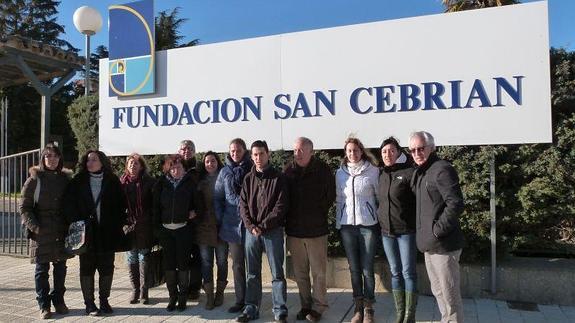 Participantes en uno de los cursos de formación para el empleo de la Fundación San Cebrián.